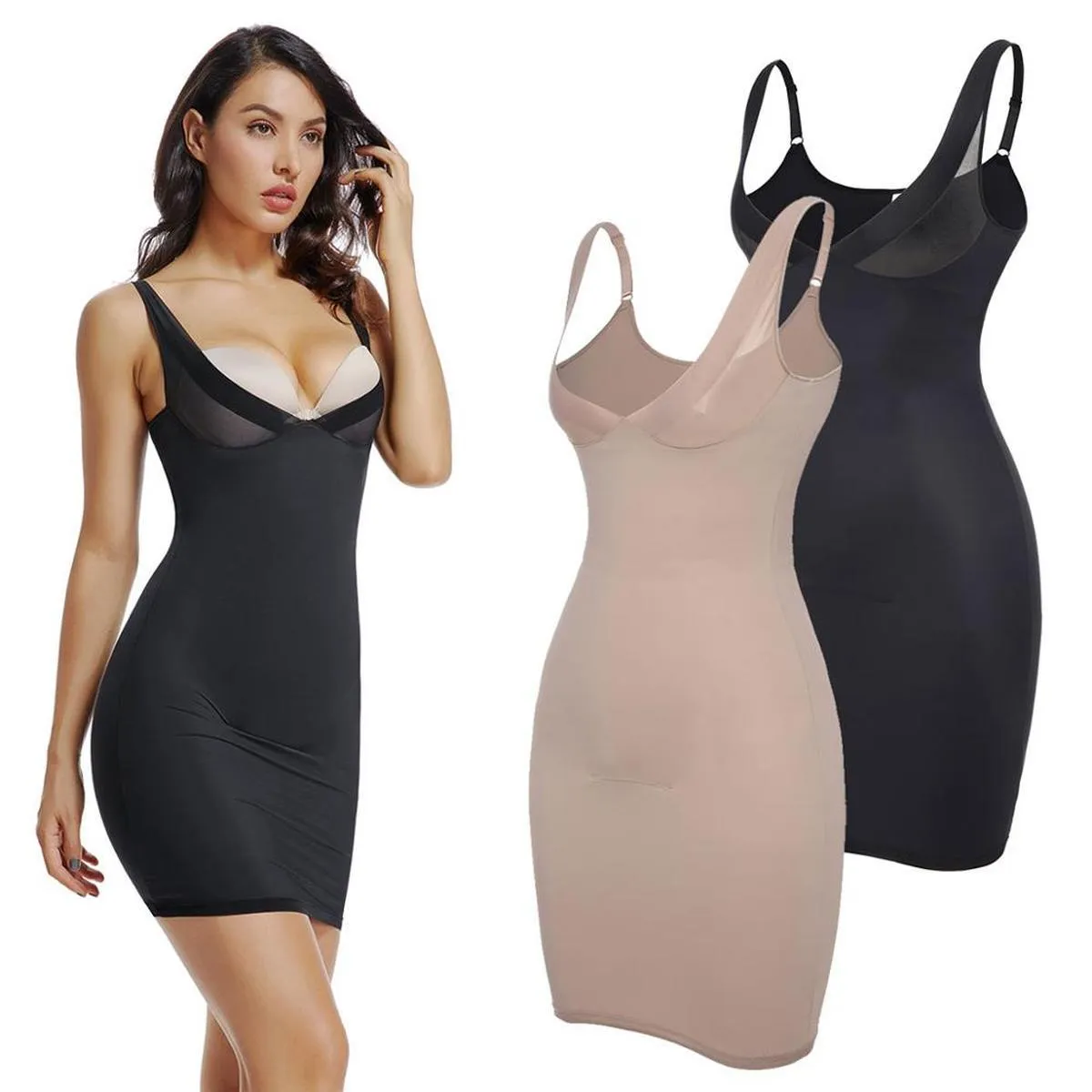 Corset Dress Body Shaper Slimming Shapewear Women Underwear Sexy