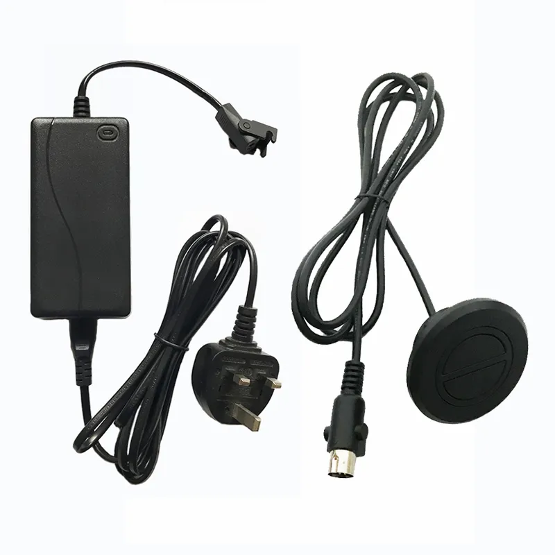 Parti di mobili Reclinatura elettrica 24VDC Motore di attuatore lineare 4000N Reclinatura sezionale da 150 mm Pulsante rotonda ROUND REMOTE Controller 29V1.8A Adattatore di alimentazione Alimentazione