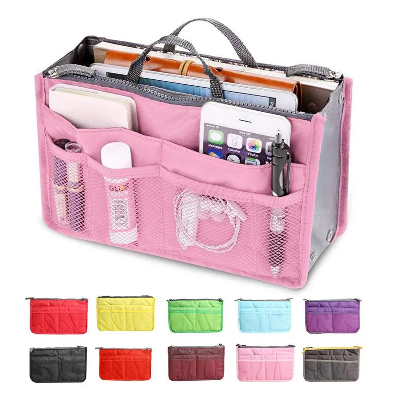 Nuevo bolso de moda para mujer en bolsas organizador de almacenamiento de cosméticos maquillaje bolso de viaje informal Camere pacchetto di ammissione caliente