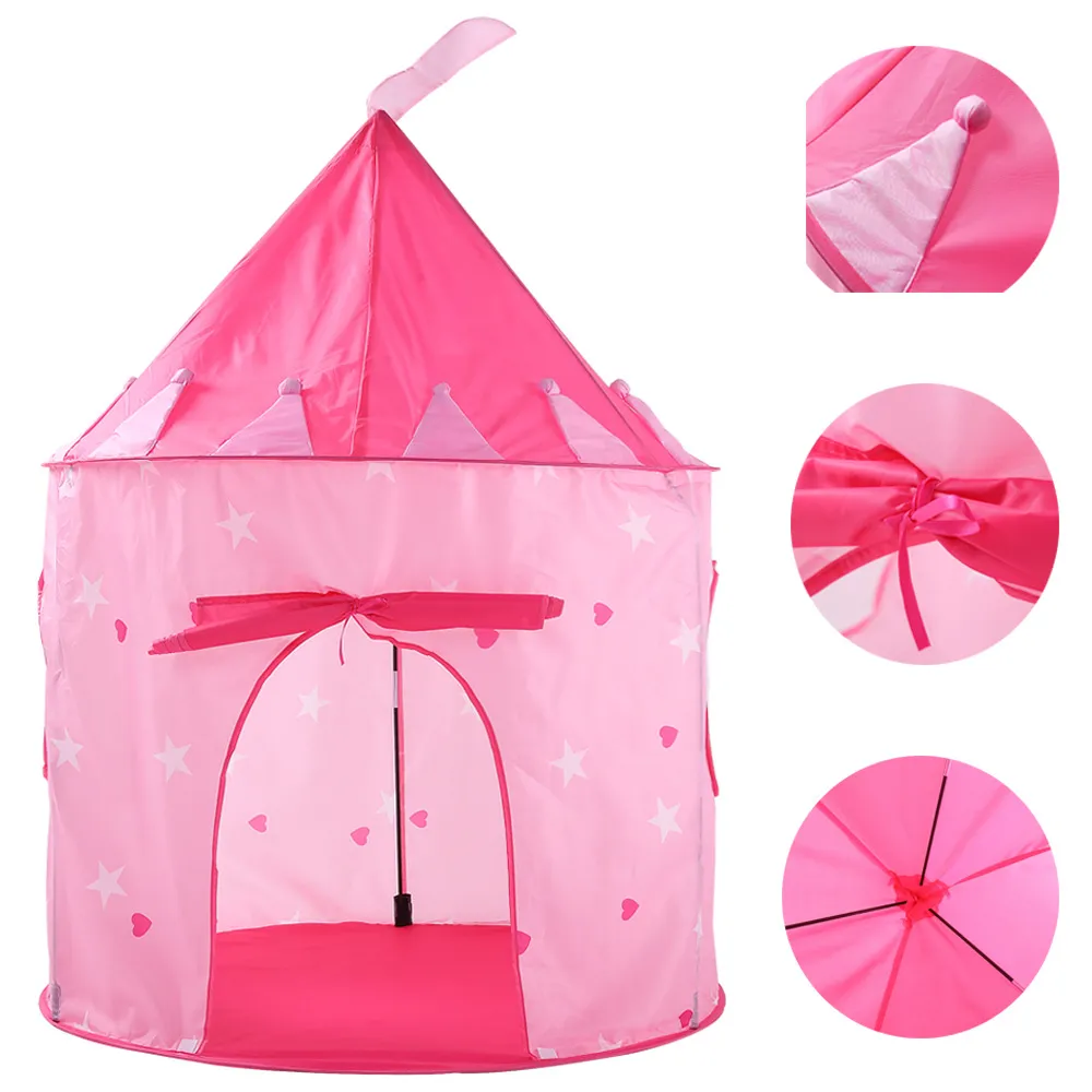 135CM 190T Tenda Da Gioco Bambini Tenda Da Biliardo Con Palline Boy Girl  Princess Castle Portable Indoor Outdoor Tende Da Gioco Bambini Capanna  Bambini Giocattoli Da 16,11 €