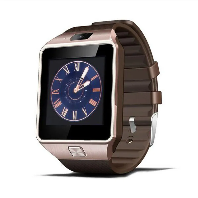 Orologio intelligente originale DZ09 Dispositivi indossabili Bluetooth Smartwatch per iPhone Android Phone Watch con orologio per fotocamera Slot SIM / TF