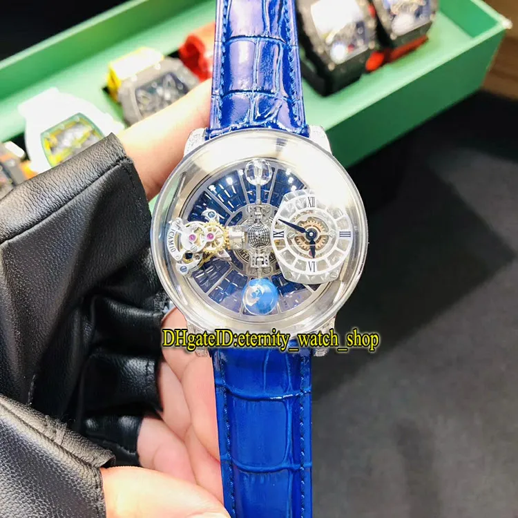 Économisez gros sur les achats en gros de Montres De Luxe Masculines CR7  EPIC X Chrono Astronomical Tourbillon Squelette Diamond DIAL SWISS Quartz 