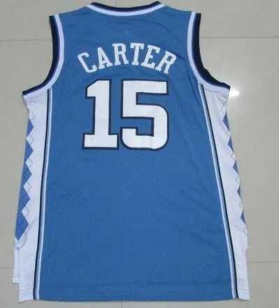 MEN University of North Carolina 15 CARTER College Basketball Wears,Rabatt billiga basketkläder,online shopping butiker Träningströja
