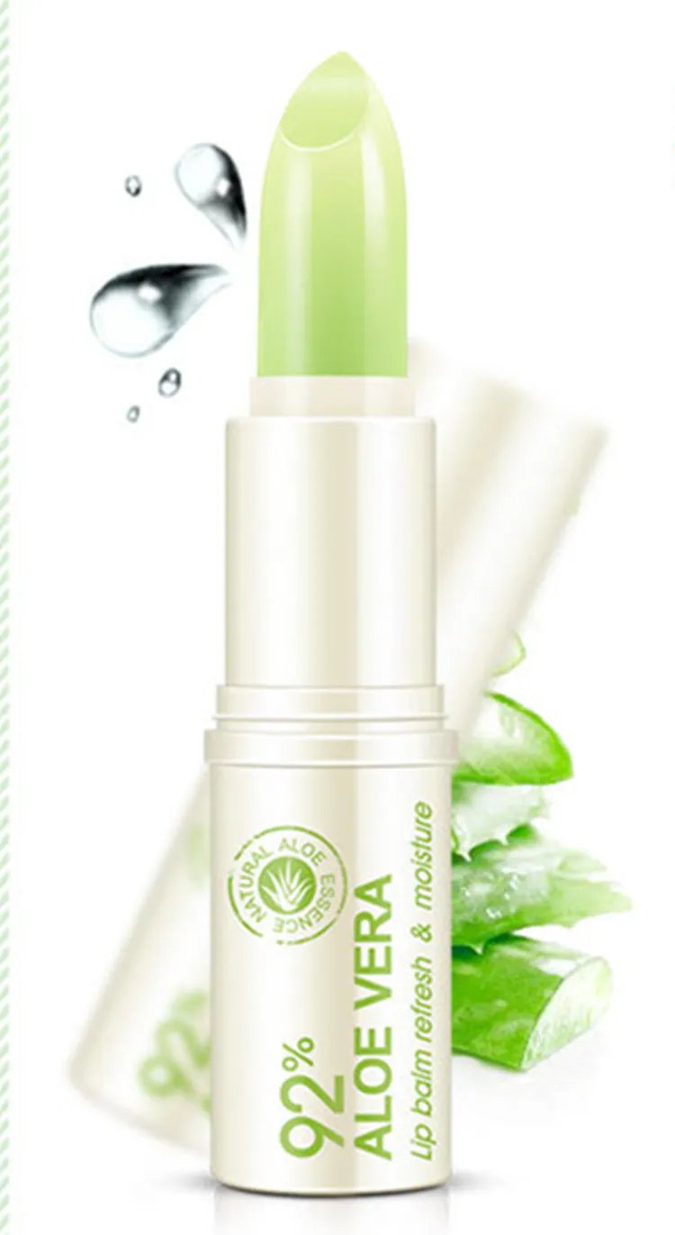 Lip Balm Natural Aloe Repair Moisturizing Colorless 4 g from Dhgate Lip Care  - price 1.4