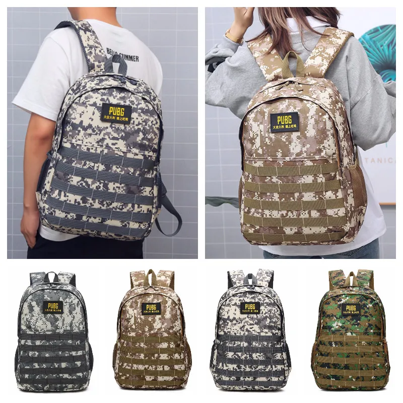 Мода студентов школьные сумки рюкзаки случайные кемпинг камуфляж камуфляжный рюкзак водонепроницаемый унисекс путешествие открытый loptop knappack