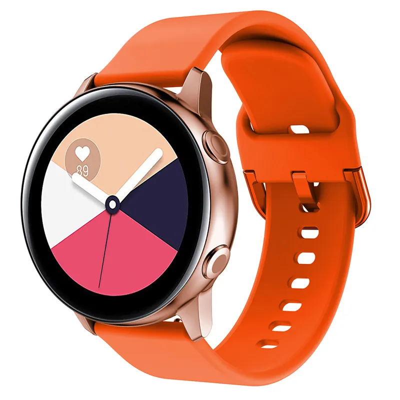 Cinturino di ricambio Huami Amazfit Bip Smartwatch 22mm arancione