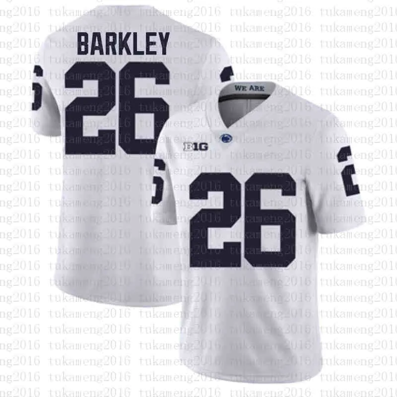 26 Saquon Barkley Amerikan Futbolu Jersey 10 Tom Brady 97 Nick Bosa Formalar Beyaz XcaWF