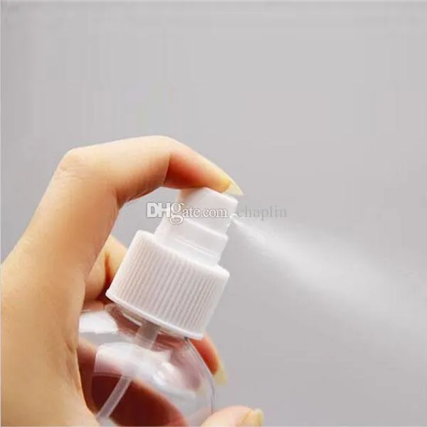 Flacon vaporisateur transparent de 500 ml, flacons vaporisateurs vides en  plastique transparent de 16 oz, récipient rechargeable pour huiles