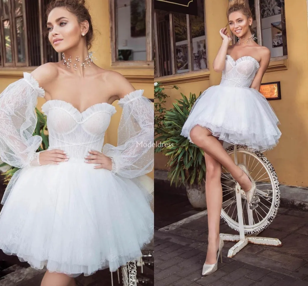 Dhgate short wedding clearance dresses