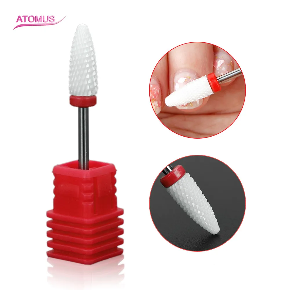 Nail Drill Bits File Art Salon Supply Manicure Tool Pedicure Accessories Professional Electric for Crystal Extension