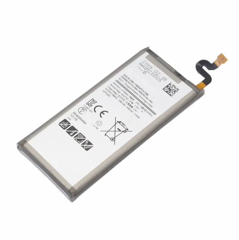 5 sztuk / partia 4000mAh EB-BG89ABA Bateria zamienna do Samsung Galaxy S8 Aktywny SM-G8920 G892F G892A G892L G892 G892V SM-G892L Baterie