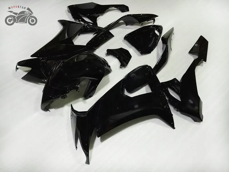 Gloednieuwe Chinese Backings Kit voor Kawasaki Ninja ZX-10R ZX-RR 2008-2011 Road Racing Black Motorcycle Fairing Parts ZX 10R 08-11 ZX10R