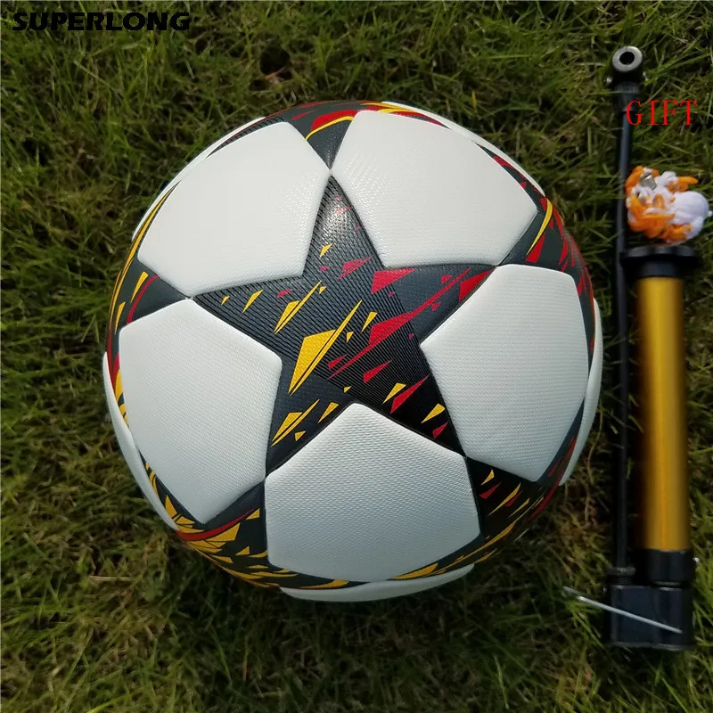 Nouveau Ligue des Champions taille officielle 5 ballon de Football Match professionnel formation ballon de Football ballon anti-dérapant PU ballon de Football sans couture