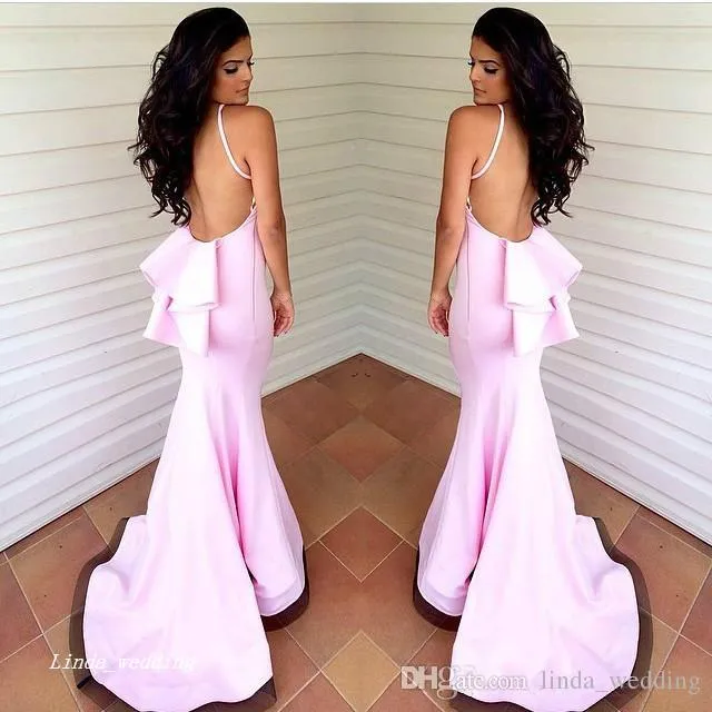 vintage bridesmaid dress patterns Elegant Pink floor Lenght Long Bridesmaid Dress – FancyVestido