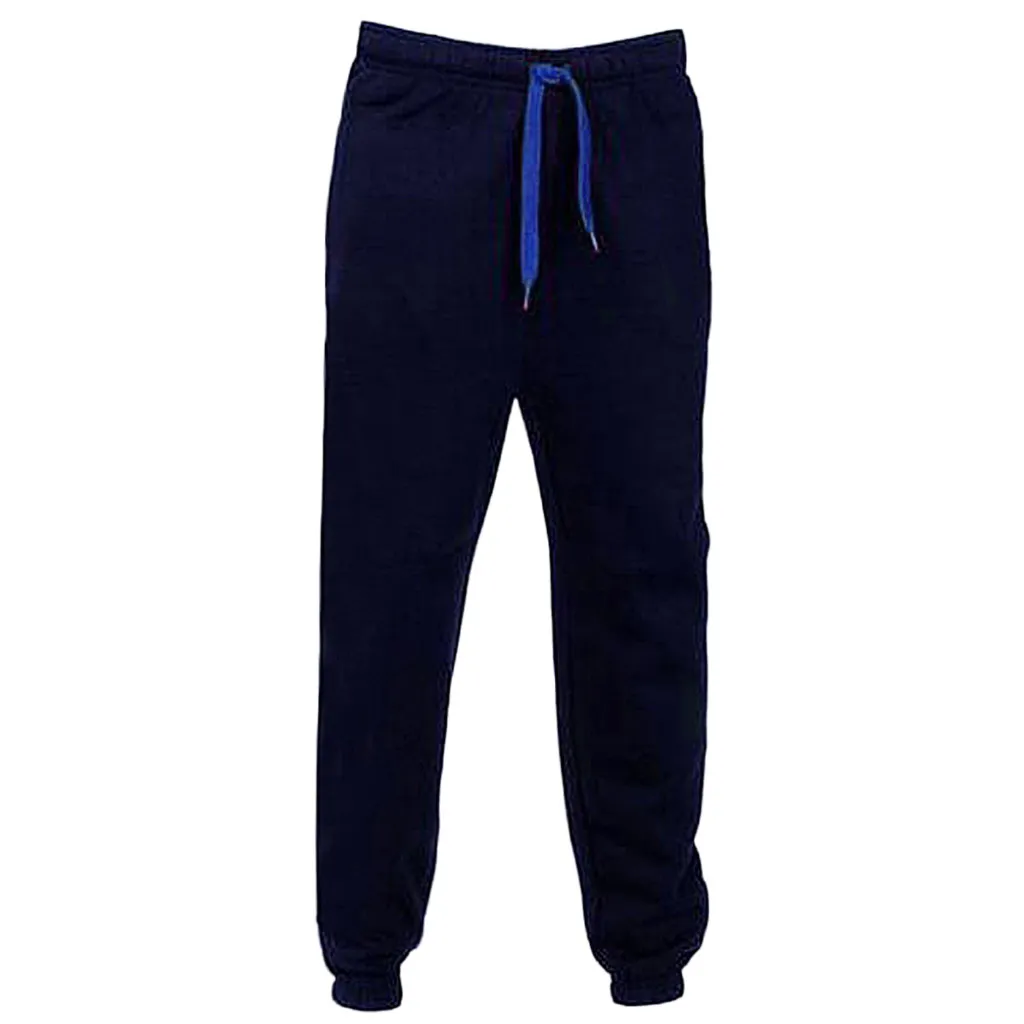 Pantaloni da uomo moda inverno casual palestra tasche jogging sport solido harem pantaloni elastici in vita pantaloni da uomo di alta qualità nuovi