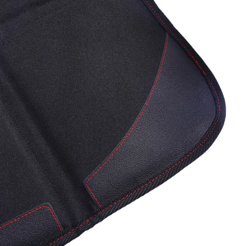 Luxury Leather Car Seat Protector Child eller Baby Car Seat Cover Easy Clean Seat Protector Safety Anti Slip Universal Black Anti-Ski2472