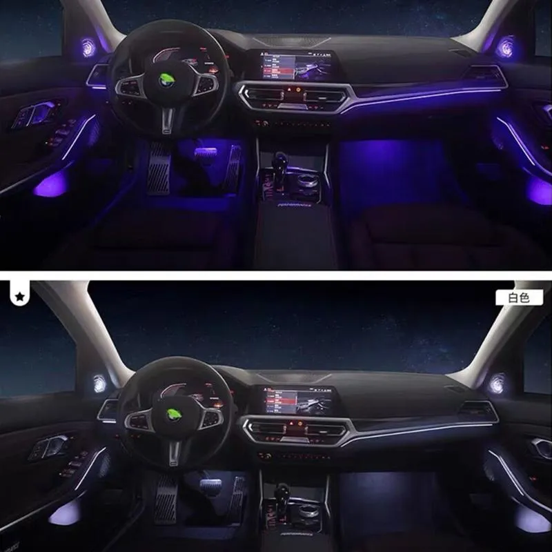 LED Ambient Light Car Neon Interior Door AC Panel Decorative Light  Atmosphere For 3 Series G20 G28 19 20 Year From Bestness, $1,080.81