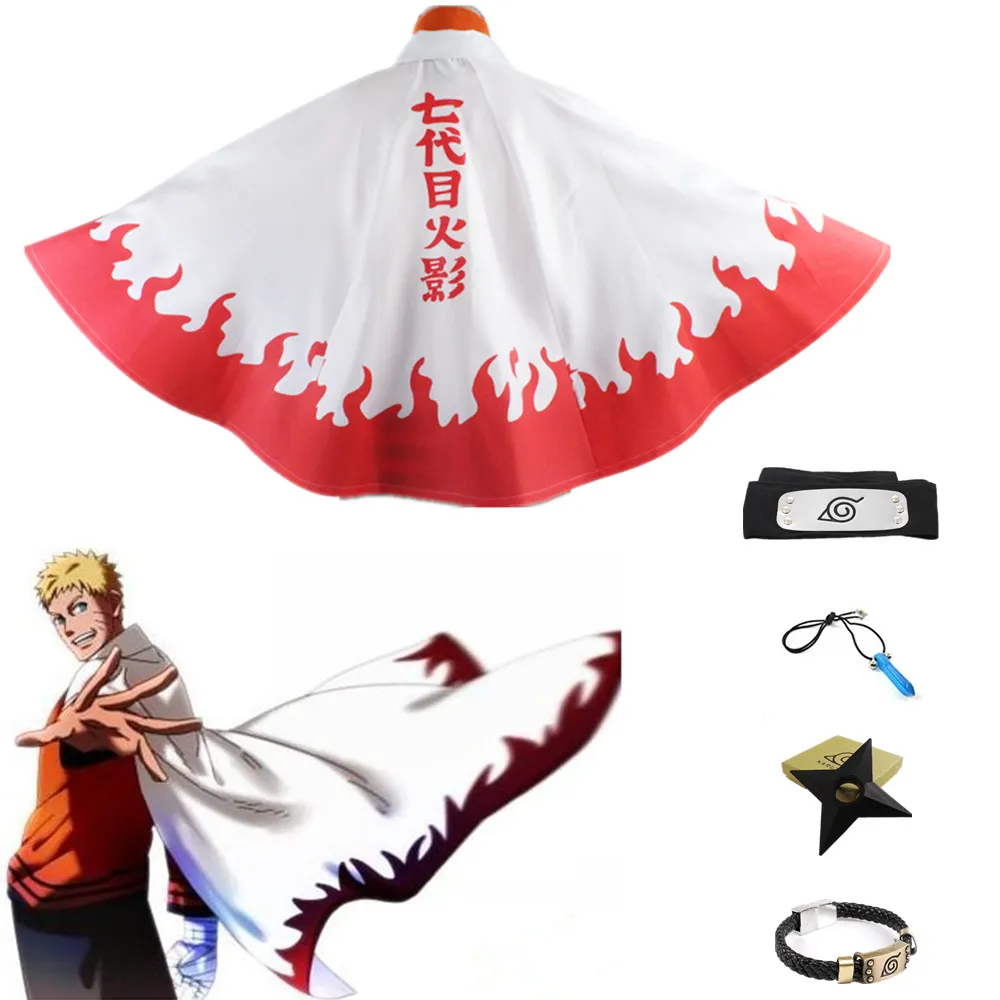 Naruto Cosplay Hokage Cloak  Cape Hokage 12 Years Naruto - Animation  Derivatives/peripheral Products - Aliexpress