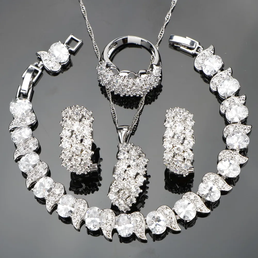 White costume jewelry best sale sets