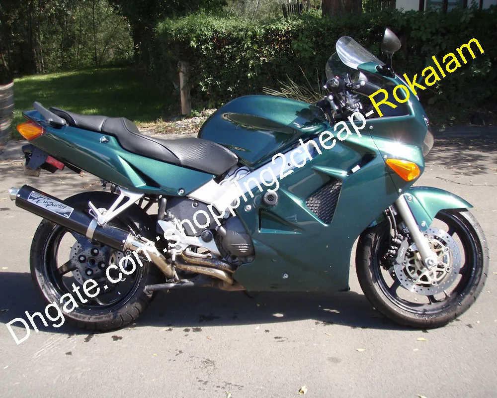 ホンダオートバイVFR800 VFR800RR 800 1998 1999 2000 2001 ABSフェアリングセットモト部品