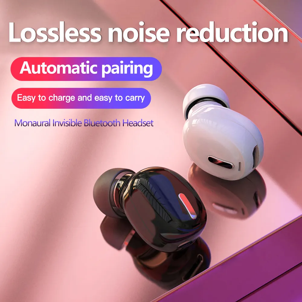 X9 TWS MINI True Wireless Bluetooth 5.0 Słuchawki Słuchawki 3D Stereo Gaming Sport Earbuds Zestaw słuchawkowy z mikrofonem do Xiaomi Samsung Telefon