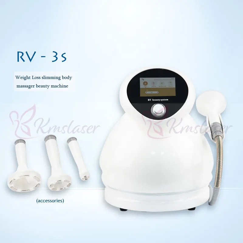 3 in 1 RF vacuum microcurrent photon fat burning eyes face body slimming machine/RV-3S RV beauty system