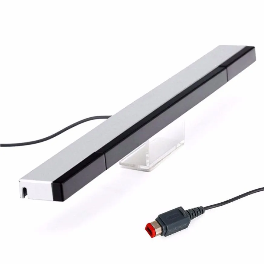 Barra/ricevitore del sensore a raggi infrarossi cablati di alta qualità per i sensori di movimento del telecomando Nintendo Wii