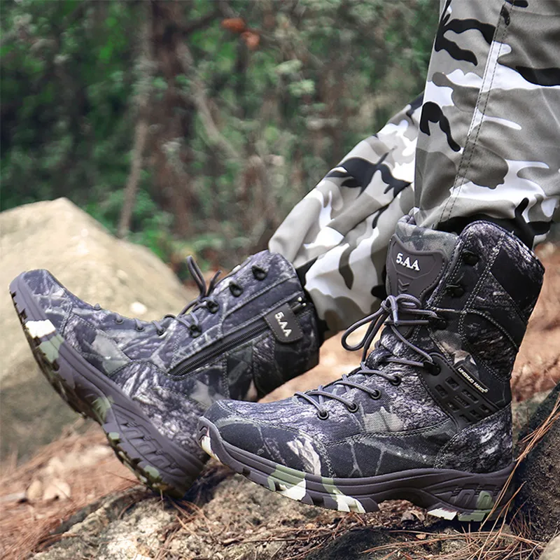 Men's tactical desert boots on sale
