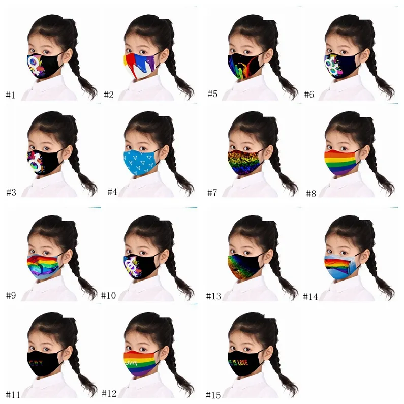 LGBTゲイ防塵日焼け止めマスクはPM2.5プリント子供の漫画コットンマスクEEA1724でカスタマイズできます。