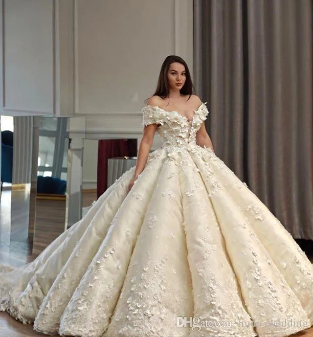 Exquisito Vestido De Novia De Vestir De Princesa De Princesa Con