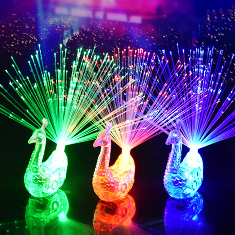 3 Stück Bunte LED Leucht Fingerringe, Pfauen Fingerlicht, Party Gadgets Für  Kinder, Intelligentes Spielzeug, Party Geschenk Für Kinder,  Neuheitsgeschenk Von 0,66 €