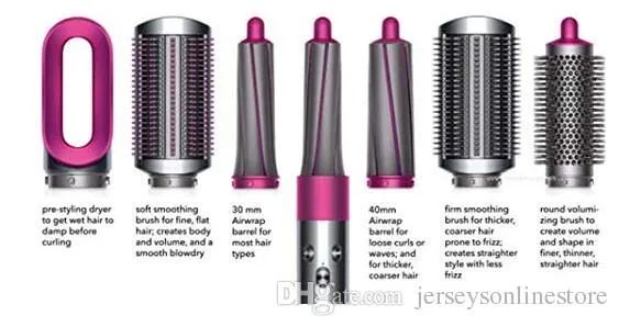 Dyson Fuchsia Airwrap Volume Shape Styler For Fine Flat Hair With