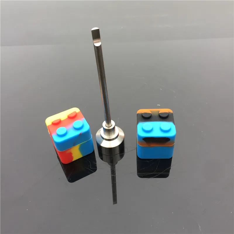 정밀 1 홀 티타늄 탄수화물 캡으로 Dabbing 설정을 업그레이드하십시오 - 18mm 수업 Titanium Nails 용으로 설계되었습니다.