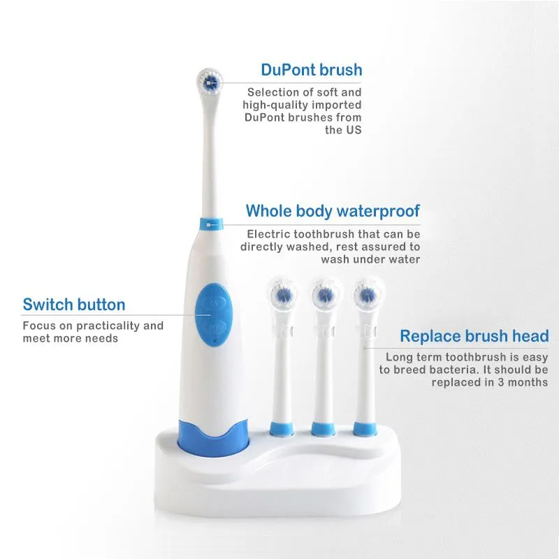 Smart Bluetooth Rotary Wisdom Electric Toothbrush With Waterproof Sonic
