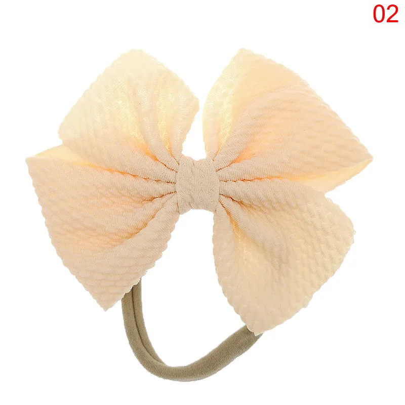 32 styles Baby Girls Bow Headbands Turban Solid Elasticity Hair Accessories Fashions Kids Hair Ribbons Bandanas7085975