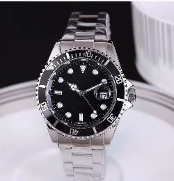 Atmósfera clásica Negocio atractivo Suiza Explosiones anuales Relojes para hombre de gama alta Moda de lujo Esfera negra Calendario Reloj para hombre