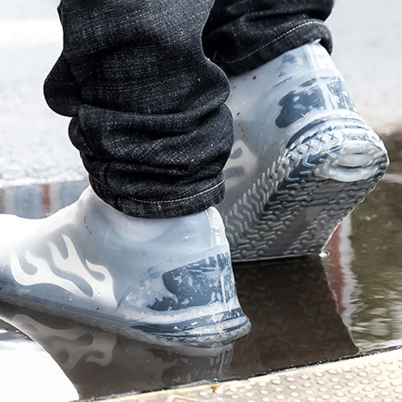 Wasserdichte Schuhüberzüge Silikon Regenschuhbe Gummischuhe