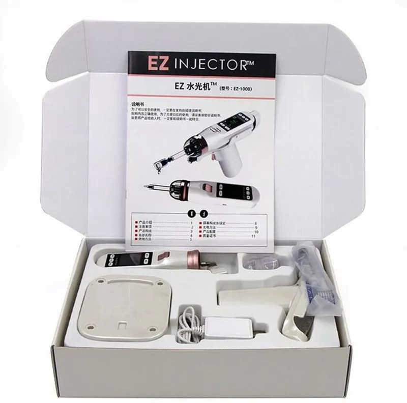 Korea Mesotherapy Meso Gun High Pressure Injection EZ Needle Vacuum Therapy Skin Rejuvenation Wrinkle Remove Beauty