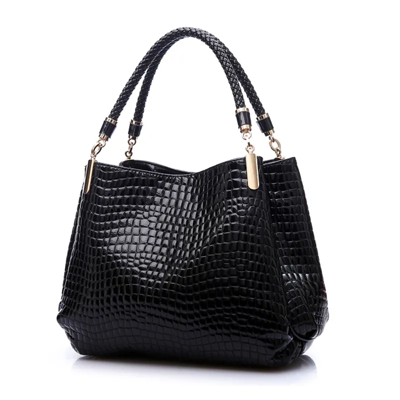 Designer- 2019 Sac à Main Femmes Sacs À Main En Cuir Alligator Sacs À Bandoulière De Haute Qualité Sac À Main Bolsas Feminina Femmes Sac Sac A Main