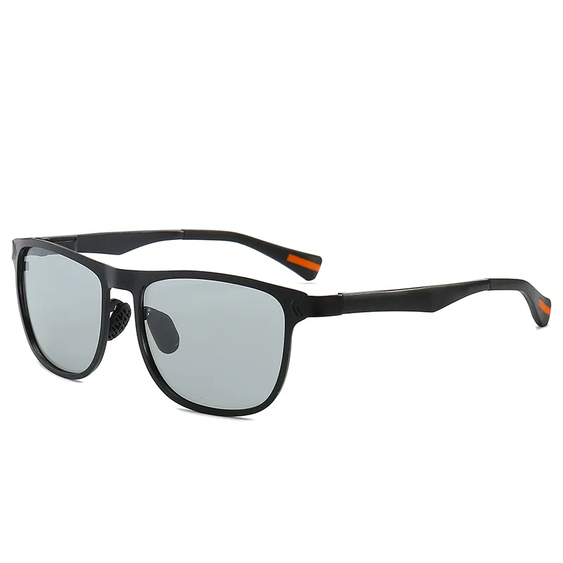 Farbwechselnde Sonnenbrille für Damen und Herren, Outdoor-Sportfahrerbrille für Herren, europäische und amerikanische Froschspiegel, polarisierte Sonnenbrille