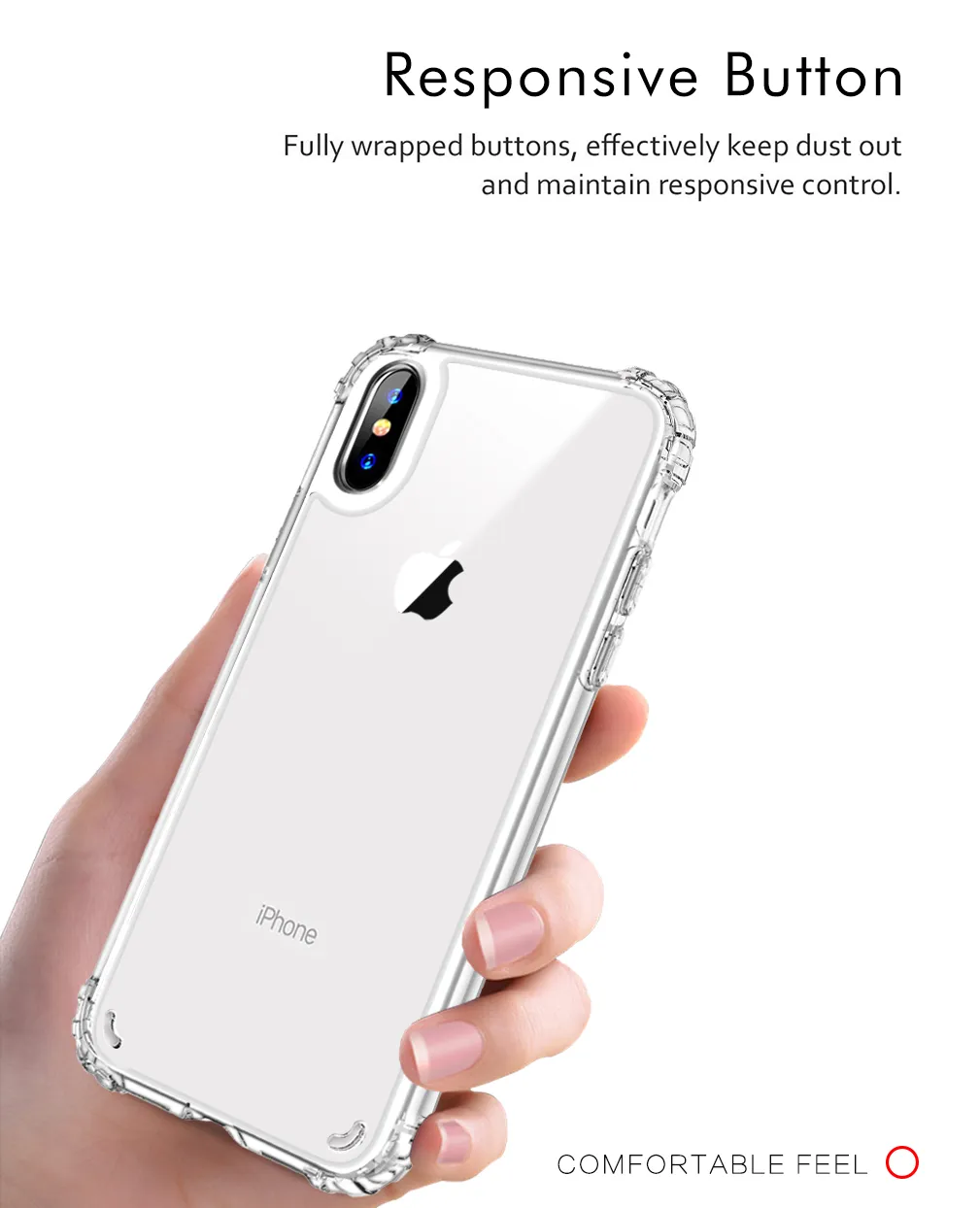 Прозрачная Задняя Крышка Для IPhone XR Xs Max Slim Cover Жесткий ПК Назад +  ТПУ Бампер Угловая Подушка Противоударный Чехол Для Телефона Shell HD Clear  От Chenyanchao314, 225 руб. | DHgate