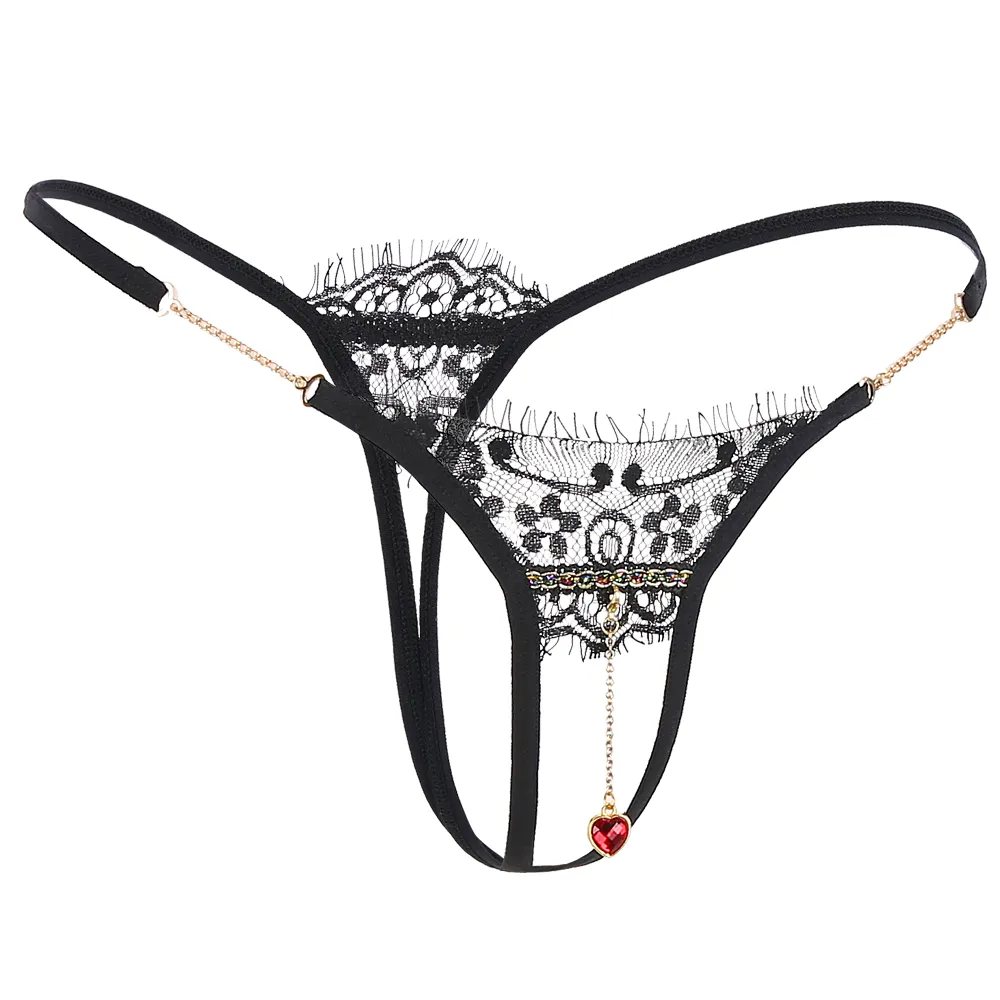 여성 섹시한 란제리 뜨거운 에로틱 오픈 가랑이 팬티 포르노 레이스 자수 투명한 속옷 가랑이없는 섹스 착용 G-String Thong