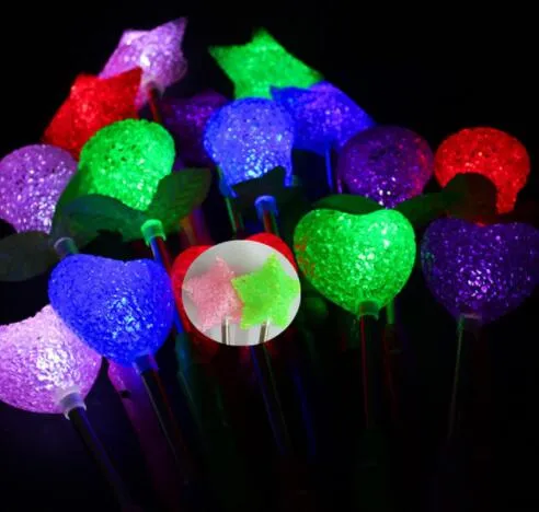 LED Glow Star And Heart Wand Mixed Rose Pink... From Busiorld, $0.88 |  DHgate.Com