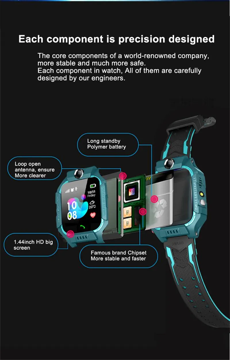 Q50 smart deals watch sim card