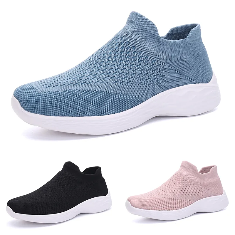 Black Blue Pink Grey Girl Women Running Shoes Soft Simple Kind7 Jogging Märke Lågklipp Fashion Billiga Designer Trainers Sport Sneakers 39-44