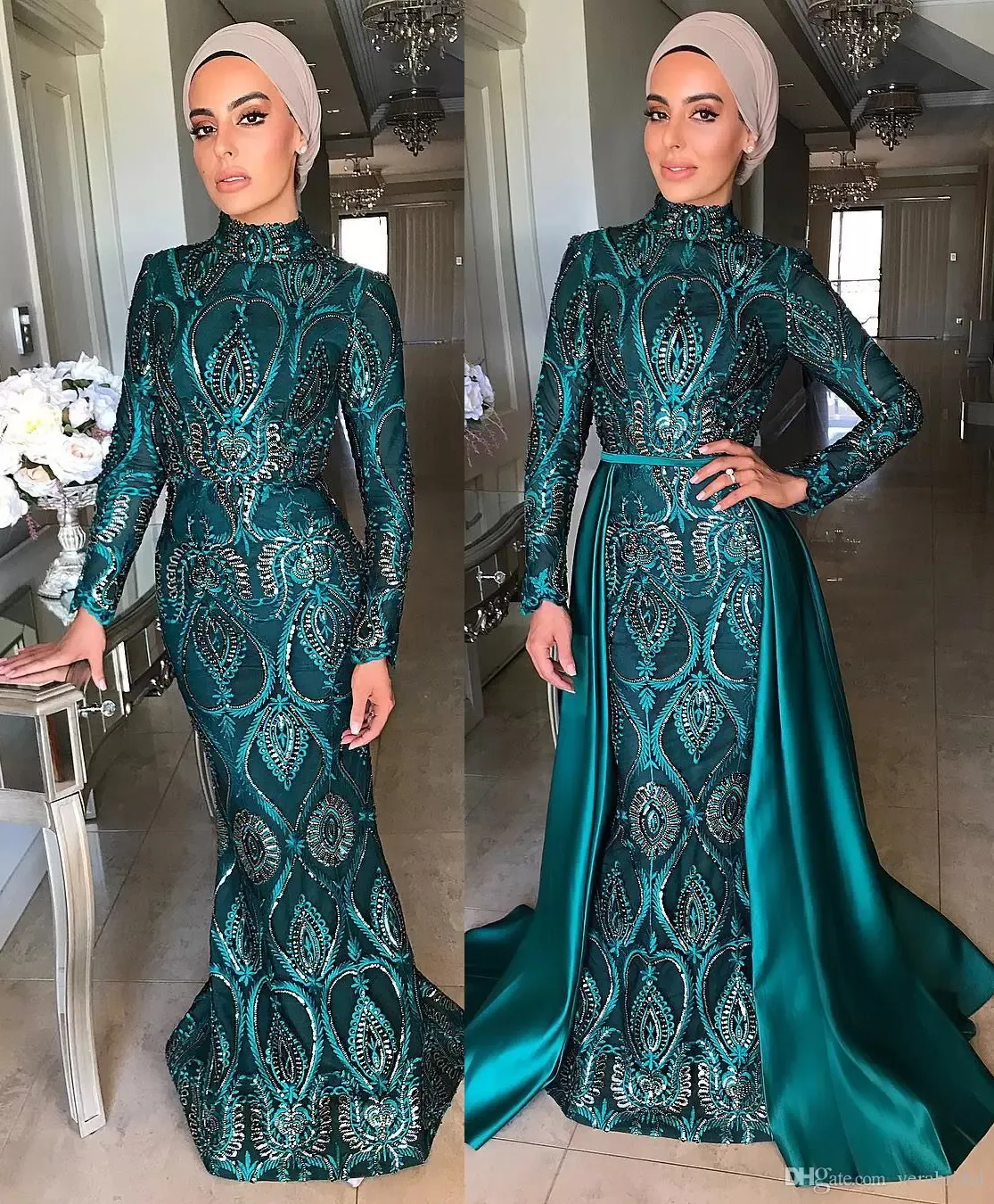 mint long sleeve lace dress Belle Fleur Lace Mini Dress in Mint S / Mint