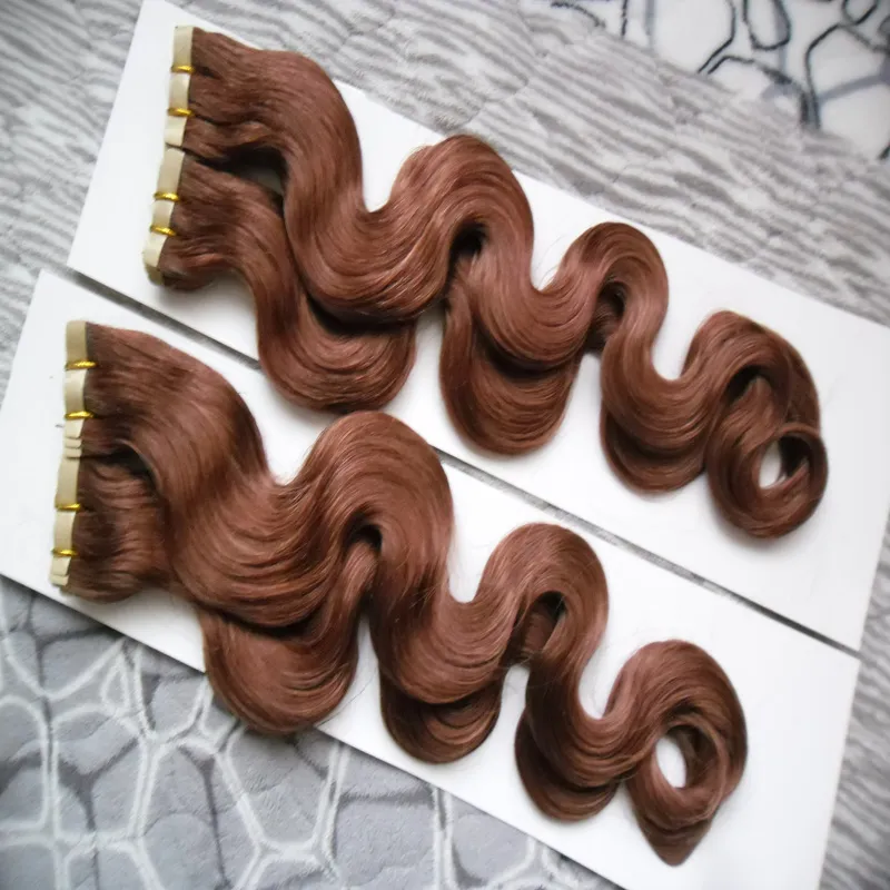 Remy Tape in Hair Extensions Menselijk Haar Naadloze Huid Inslag 200g 80 Stks Real Remy Braziliaans Haar