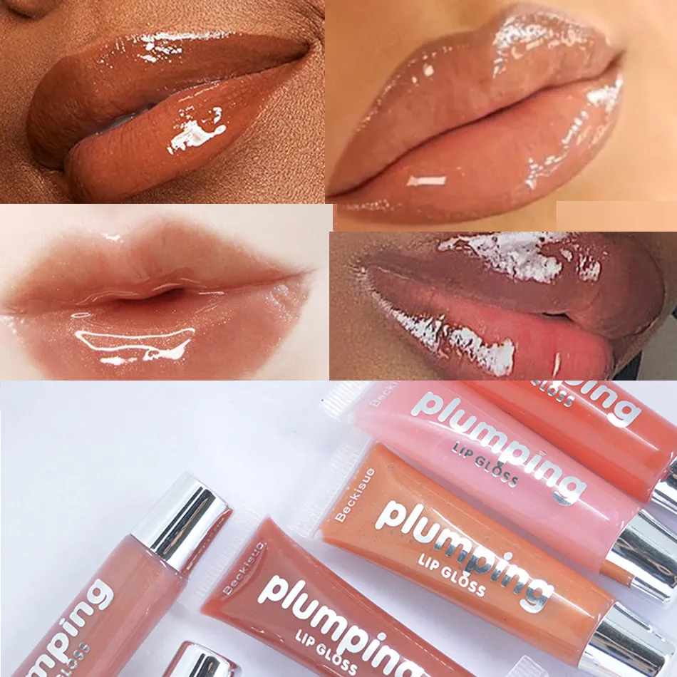 Islak Kiraz Parlak Şeker Renk Dudak Parlatıcı Dudak Dolgunlaştırıcı Makyaj Su geçirmez Glitter Likit Ruj Batom Mat Liquid dudak parlatıcısı 60pcs