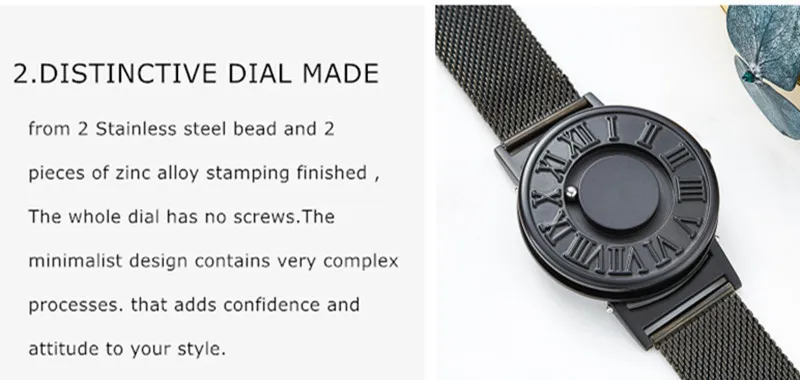 EUTOUR Colors Canvas Strap watch man Magnetic Ball Quartz Watches Personify Waterproof Male Clock Simple Mimimalist Wristwatches (9)