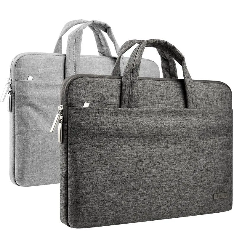 Laptop-Hülle, Aktentasche, wasserabweisende Handtasche mit Griff für MacBook Air, Microsoft Surface, Tragetasche, Notebook-Tasche